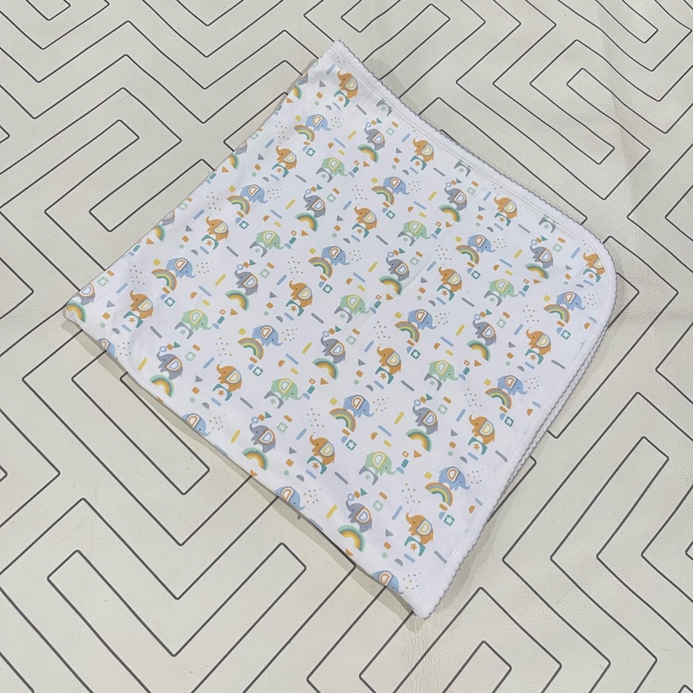 Kissy Kissy Elephant Blanket